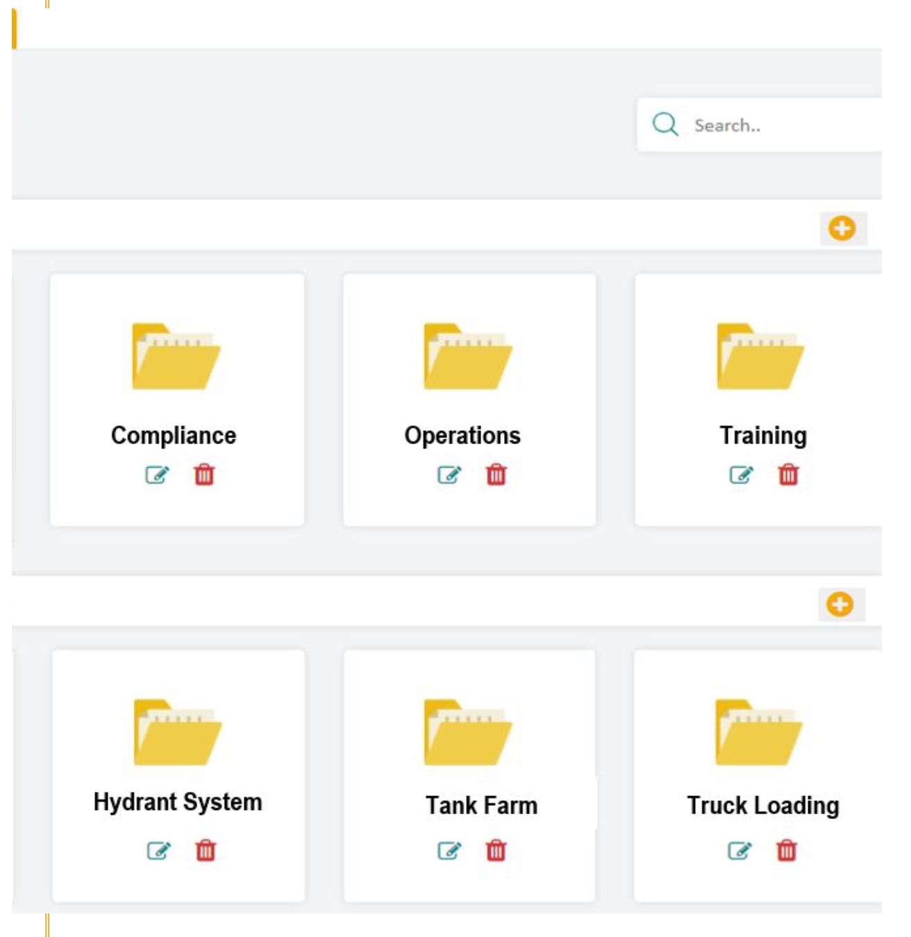 Document Management Platform - Centralized online access for facility documents